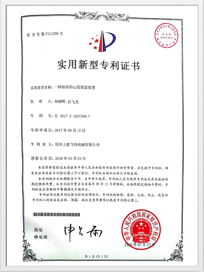 Praktisch patentcertificaat